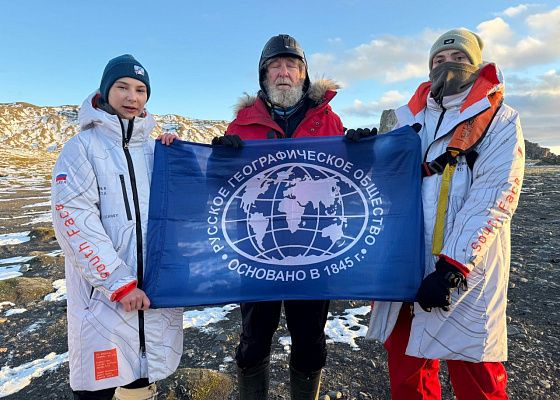 Фёдор Конюхов стал одним из героев фильма, который школьники сняли в Антарктиде. 